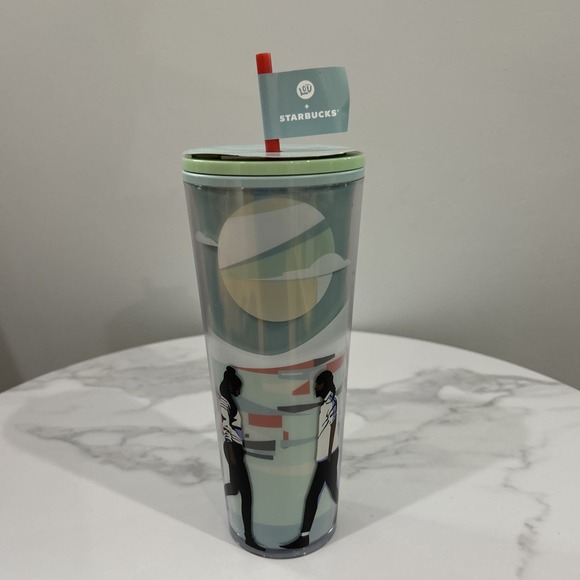 Starbucks Other - Starbucks+Lou Cold Cup w/Straw 2024 Creative Lou Collection 24 oz NEW!!!